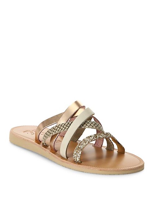 Joie - Paxon Glitter & Nubuck Sandals