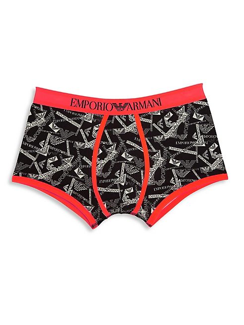 Emporio Armani - All Over Printed Eagle Trunk