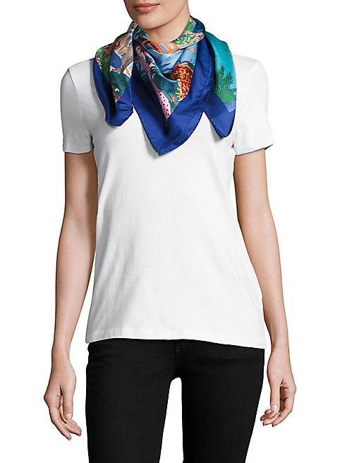 Salvatore Ferragamo - Fo Ninette Silk Scarf