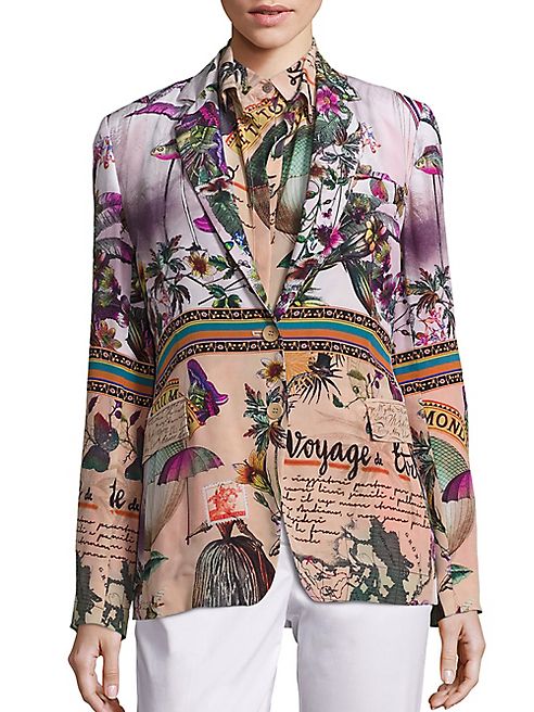 Etro - Postcard Silk Jacket