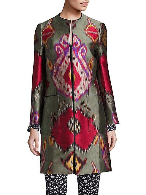 Etro - Ikat Printed Coat