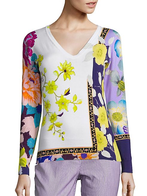 Etro - Floral Printed Top