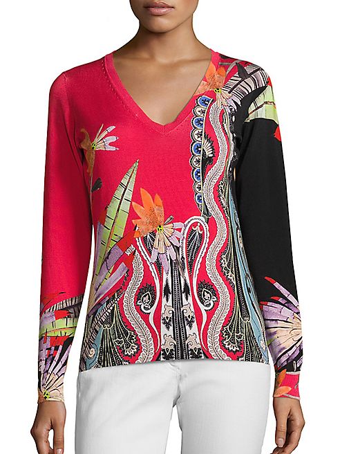 Etro - Tropical Paisley Top