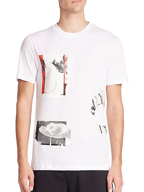 McQ Alexander McQueen - Collage Print Tee