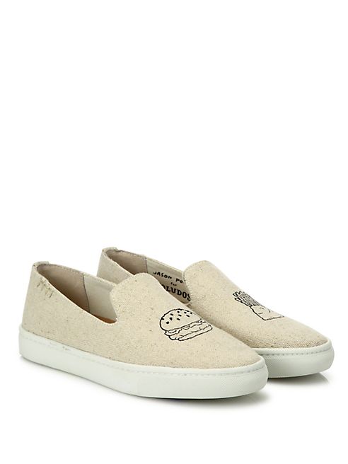 Soludos - Fast Food Linen Skate Sneakers