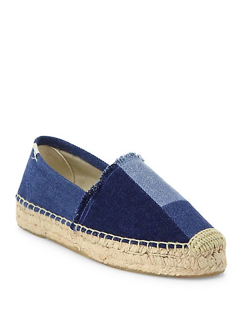 Soludos - Patchwork Denim Platform Espadrilles