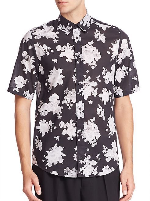 McQ Alexander McQueen - Shields 16 -Acid Floral Shirt