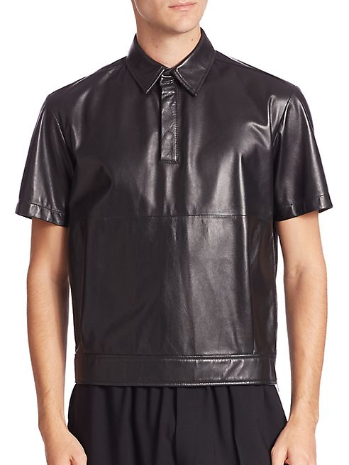 McQ Alexander McQueen - Leather Hero Shirt