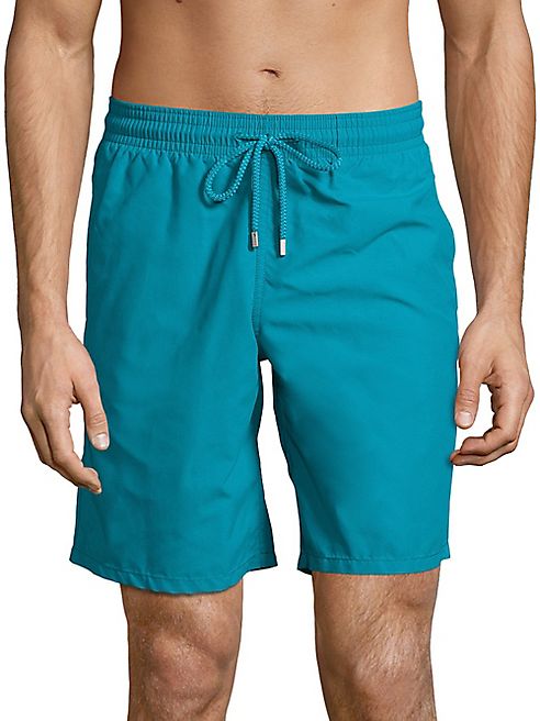 Vilebrequin - Okao Solid Drawstring Swim Trunks