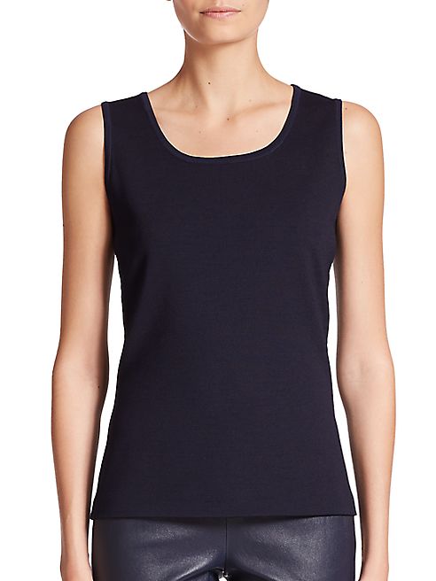 St. John - Milano Knit Contour Tank Top