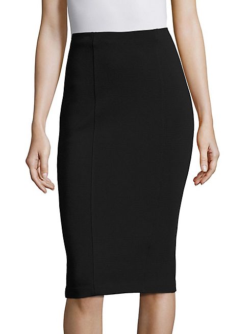 St. John - High-Waisted Pencil Skirt