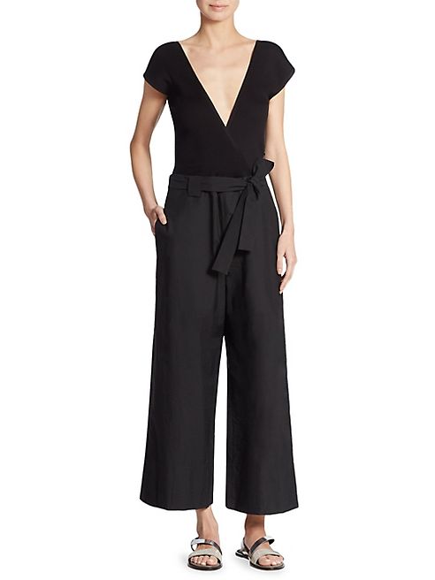 Brunello Cucinelli - Deep V-Neck Jumpsuit