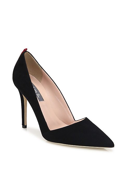 SJP by Sarah Jessica Parker - Rampling Suede Point Toe Pumps