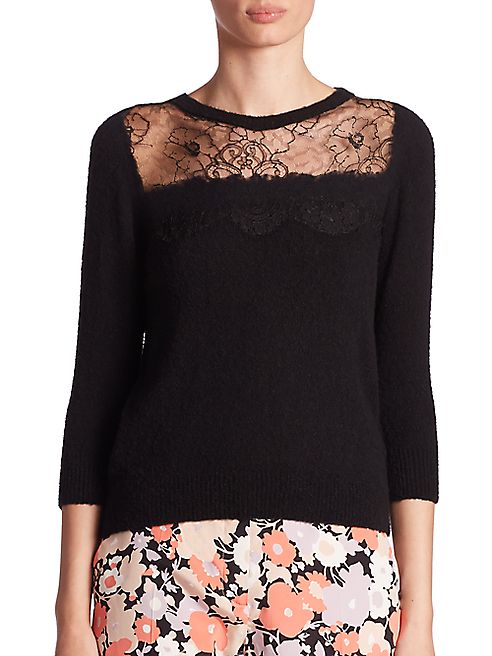 Agnona - Lace Cashmere Sweater