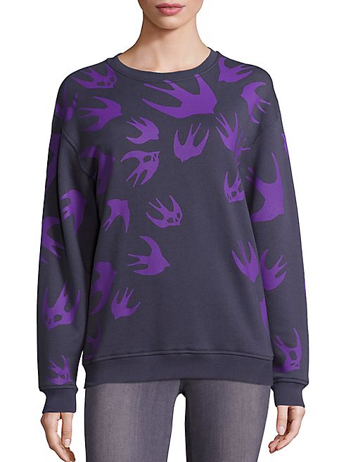 McQ Alexander McQueen - Cotton Blend Sweatshirt