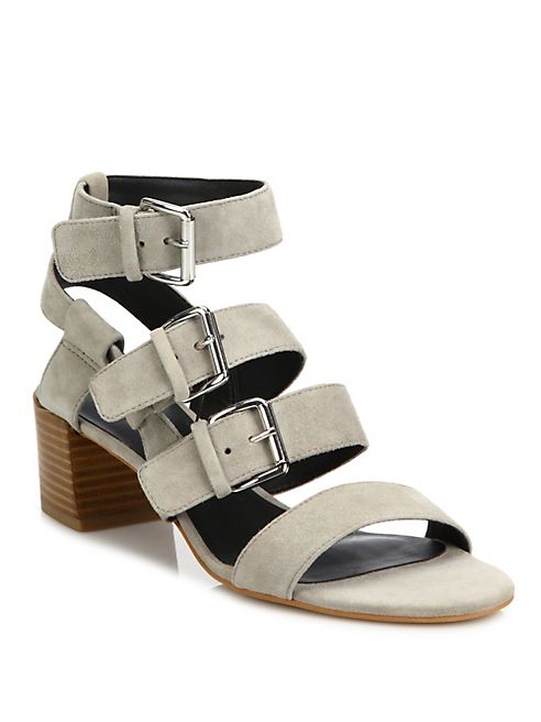 Rebecca Minkoff - Ilana Kid Leather Strappy Sandals