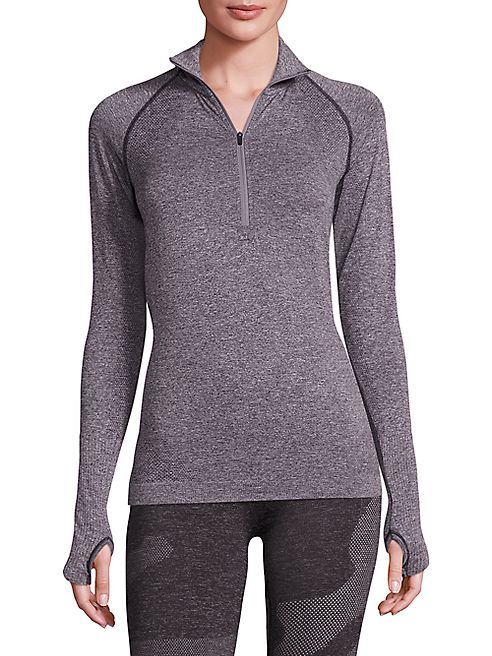 HPE - Cross X Seamless Zip Top