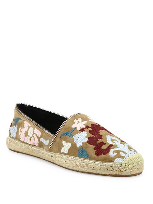 Rebecca Minkoff - Gavin Leather Espadrille Flats