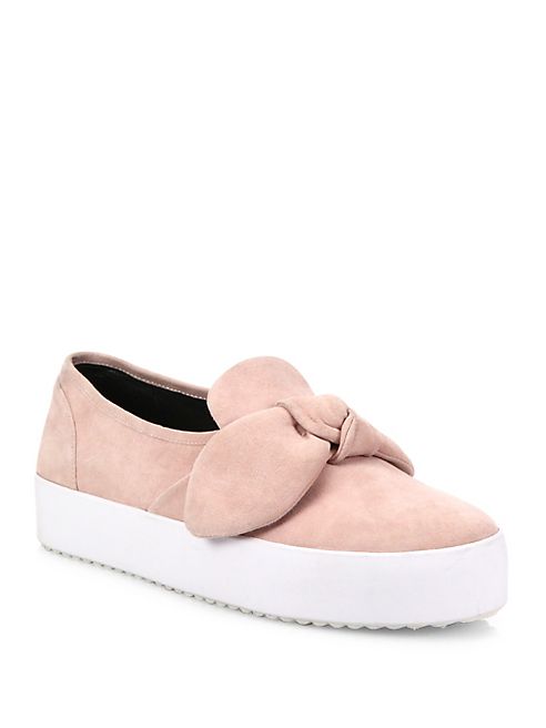 Rebecca Minkoff - Stacey Suede Slip-On Sneakers