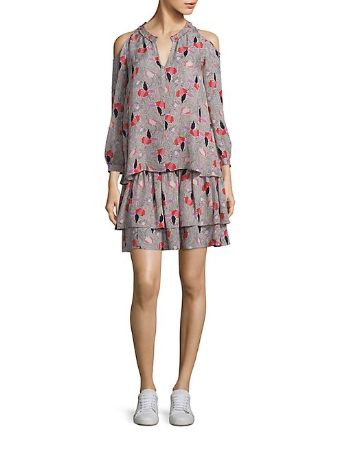 Derek Lam 10 Crosby - Two-Piece Cold-Shoulder Silk Top & Dress