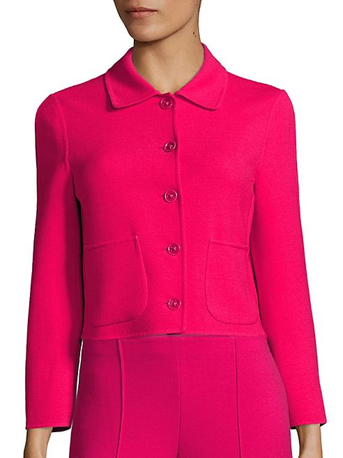 Agnona - Cropped Wool-Blend Jacket