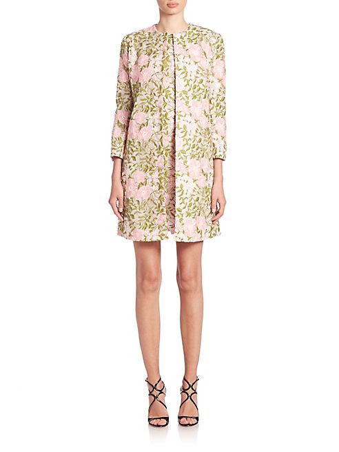 Giambattista Valli - Floral Embroidered Coat