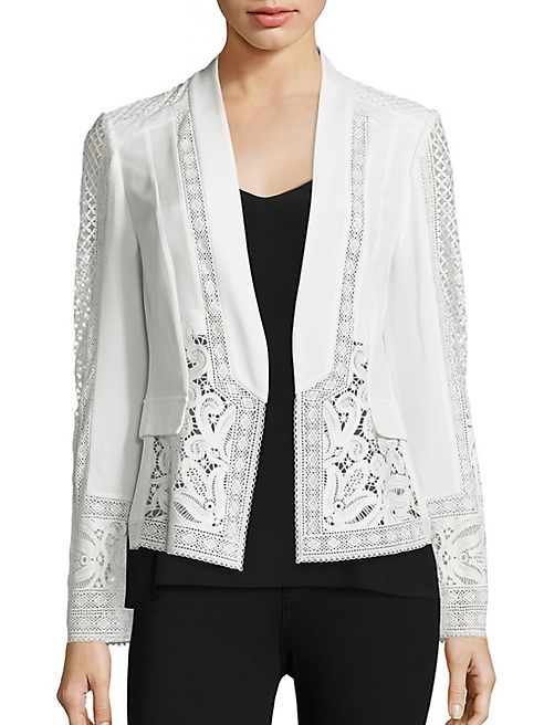 KOBI HALPERIN - Holly Lace Silk Jacket