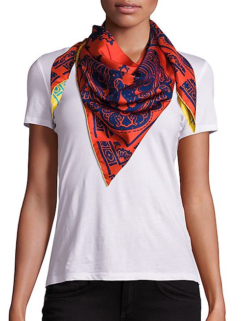 Etro - Reversible Silk Scarf