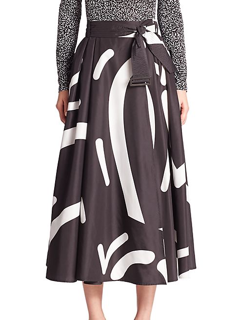 Max Mara - Ali Printed Skirt