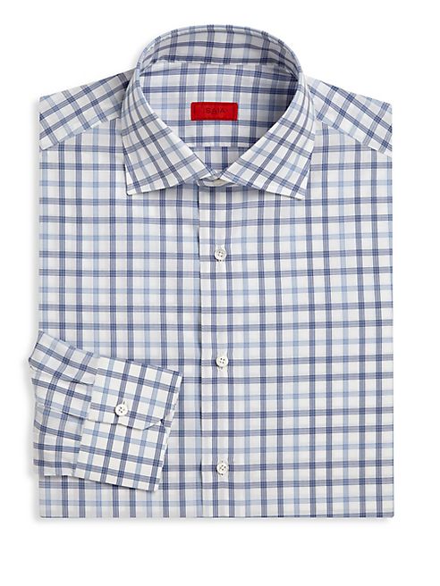 ISAIA - Plaid Regular-Fit Dress Shirt