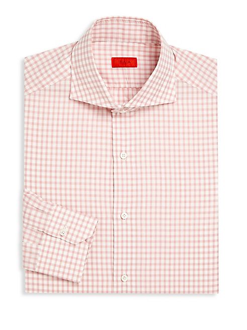 ISAIA - Plaid Regular-Fit Dress Shirt