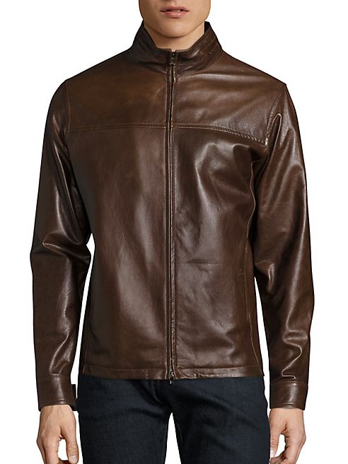 ISAIA - Leather Jacket