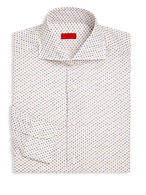 ISAIA - Floral Regular-Fit Dress Shirt