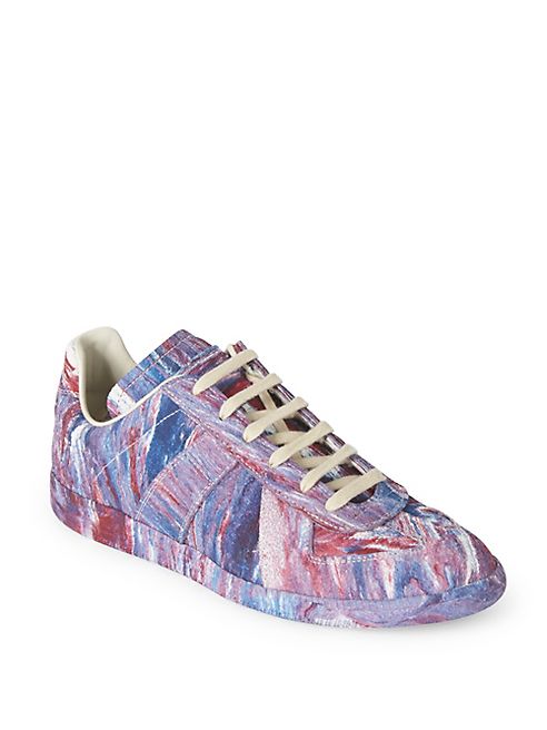 Maison Margiela - Replica Swirl Leather Sneakers