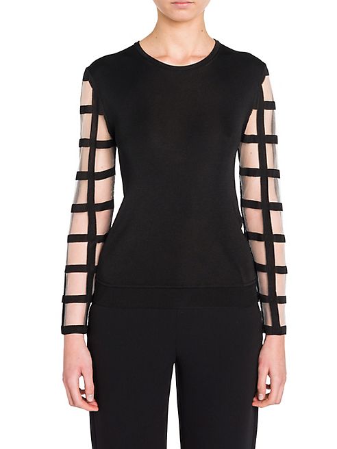 Giorgio Armani - Long Sleeve Knit Top