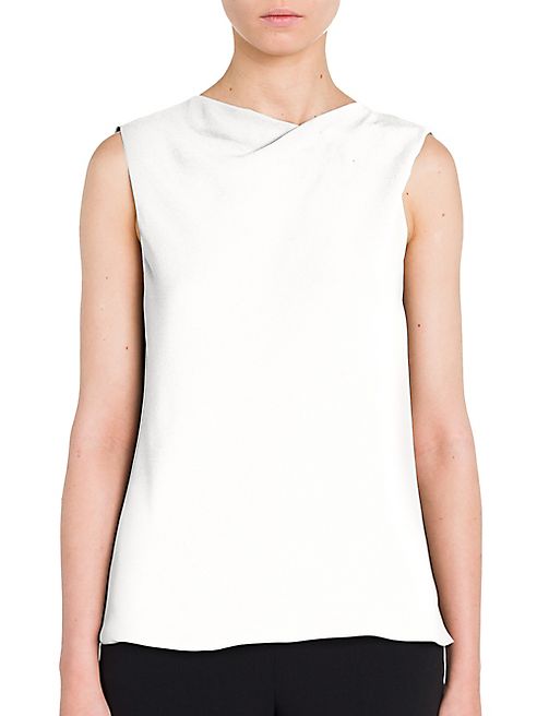 Giorgio Armani - Sleeveless Silk Blouse