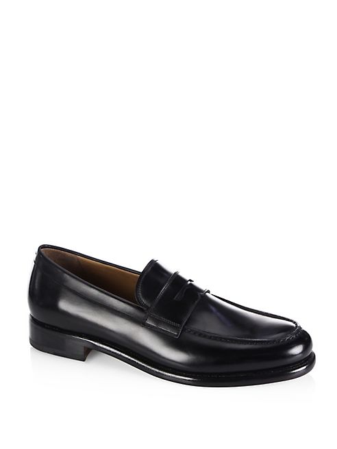 Salvatore Ferragamo - Rinaldo Leather Loafers