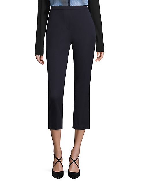 Elie Tahari - Kate Cropped Flared Pants