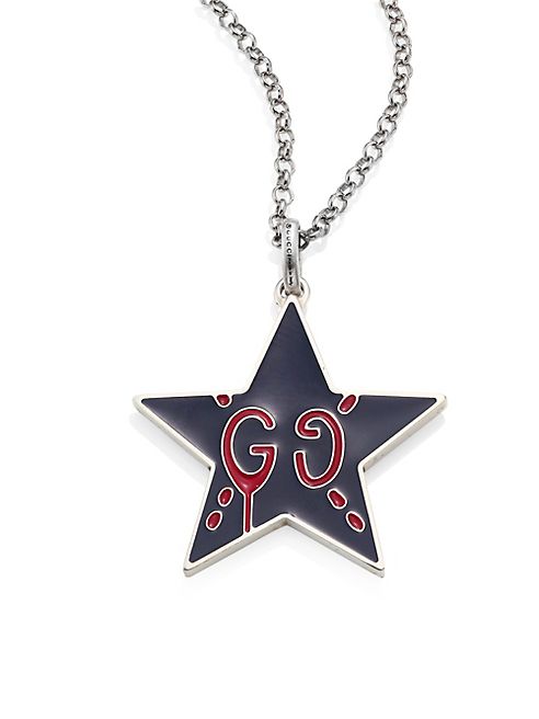 Gucci - GucciGhost Sterling Silver Star Pendant