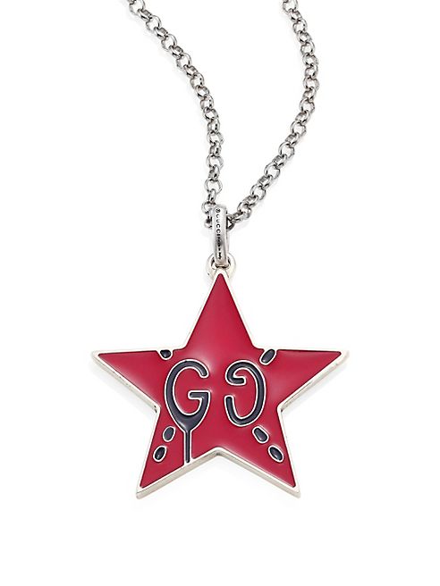 Gucci - GucciGhost Sterling Silver Star Pendant