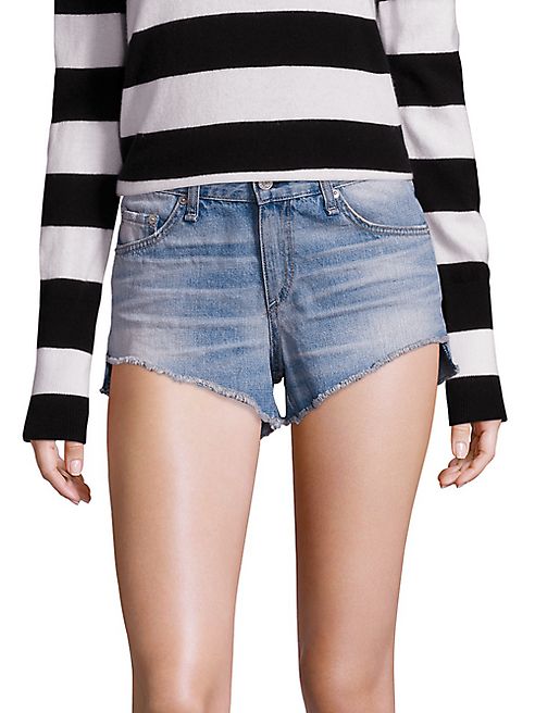 rag & bone/JEAN - Cut-Off Denim Shorts