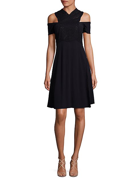 Antonio Berardi - Off-The-Shoulder Knit Dress