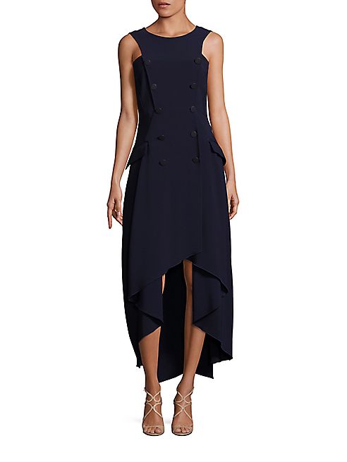 Antonio Berardi - Double Breasted Sleeveless Dress