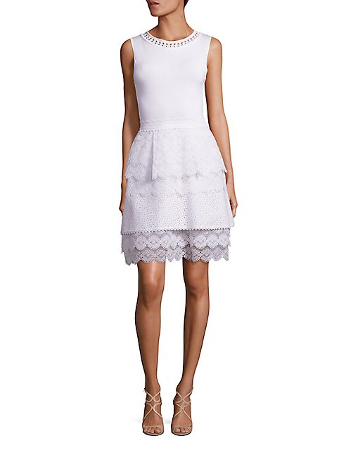 Antonio Berardi - Sleeveless Knit Lace Dress