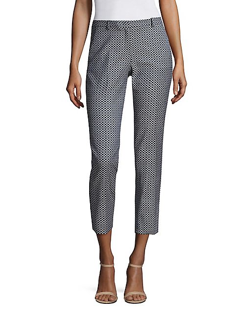 Weekend Max Mara - Taro Jacquard Cropped Pants