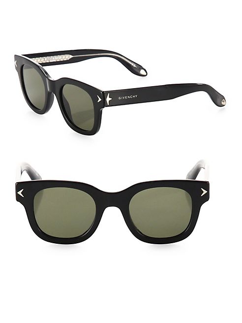 Givenchy - Havana 47MM Square Sunglasses