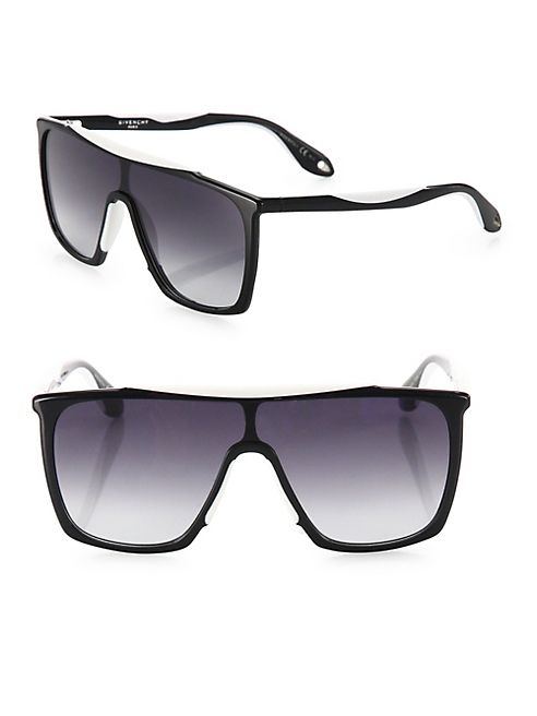 Givenchy - 99MM Flat-Top Aviator Sunglasses