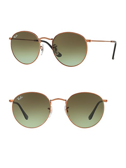 Ray-Ban - 53 MM Gradient Round Sunglasses