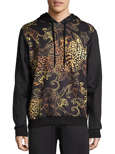 Versace Jeans - Tiger Graphic Hooded Sweatshirt