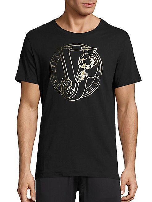 Versace Jeans - Nero Logo Graphic Tee